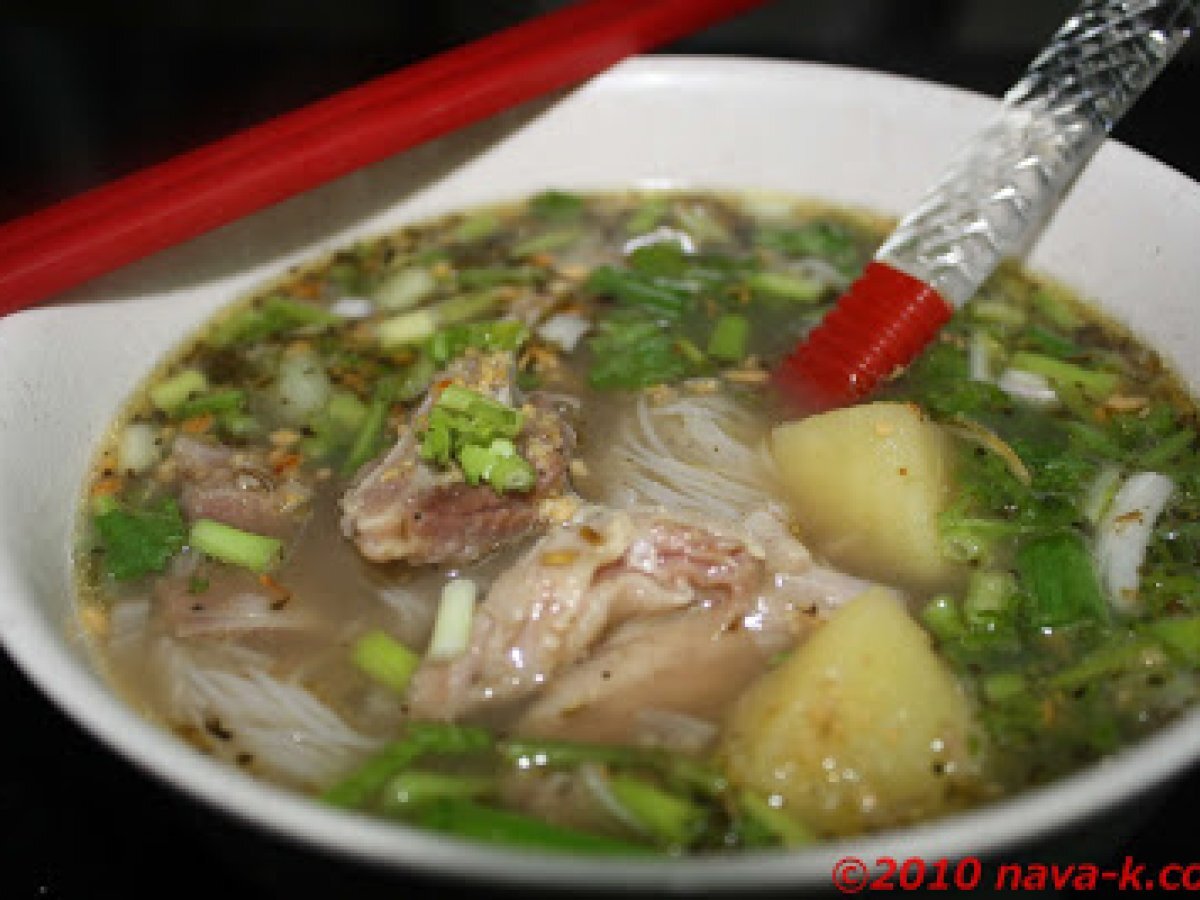 Mutton Mee Hoon Soup