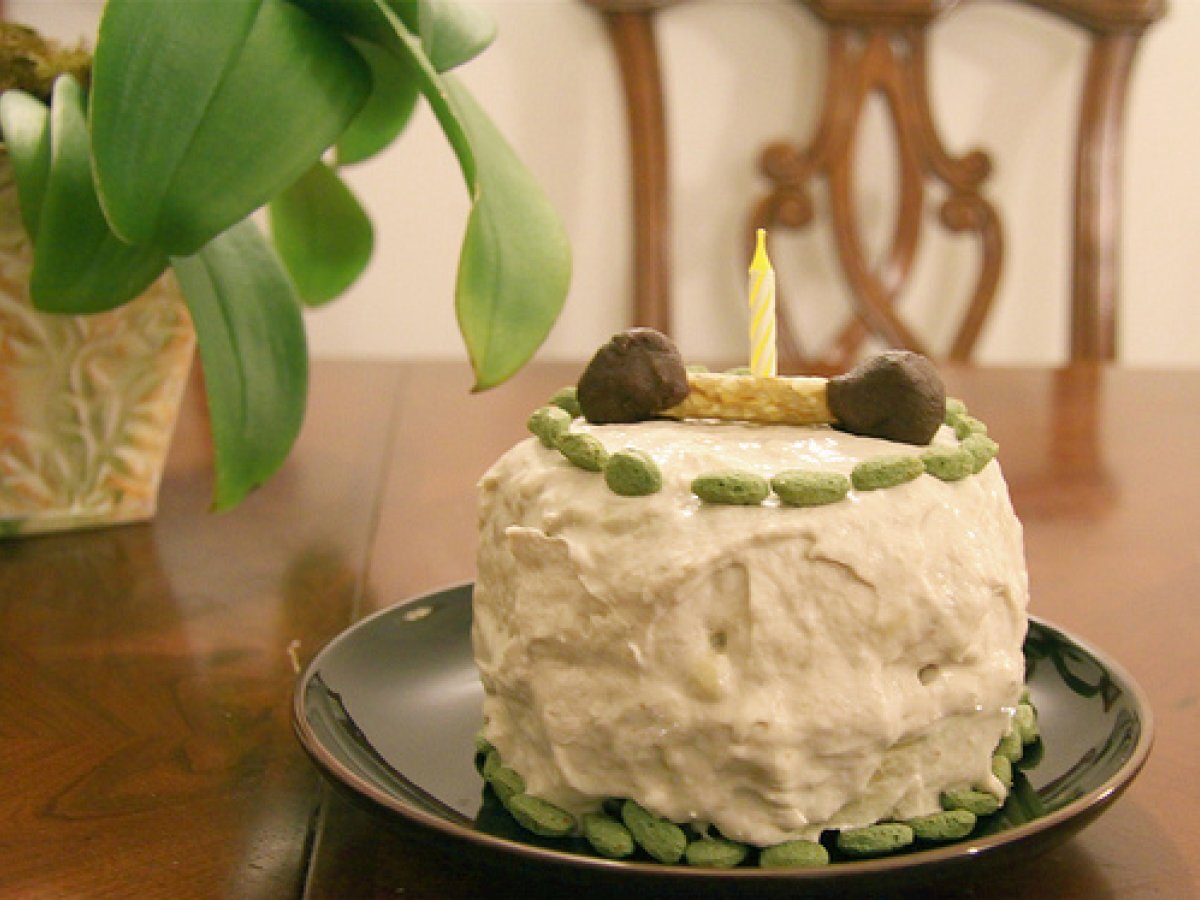 My Dog's Peanut Butter, Banana, Carrot Birthday Cake - photo 3