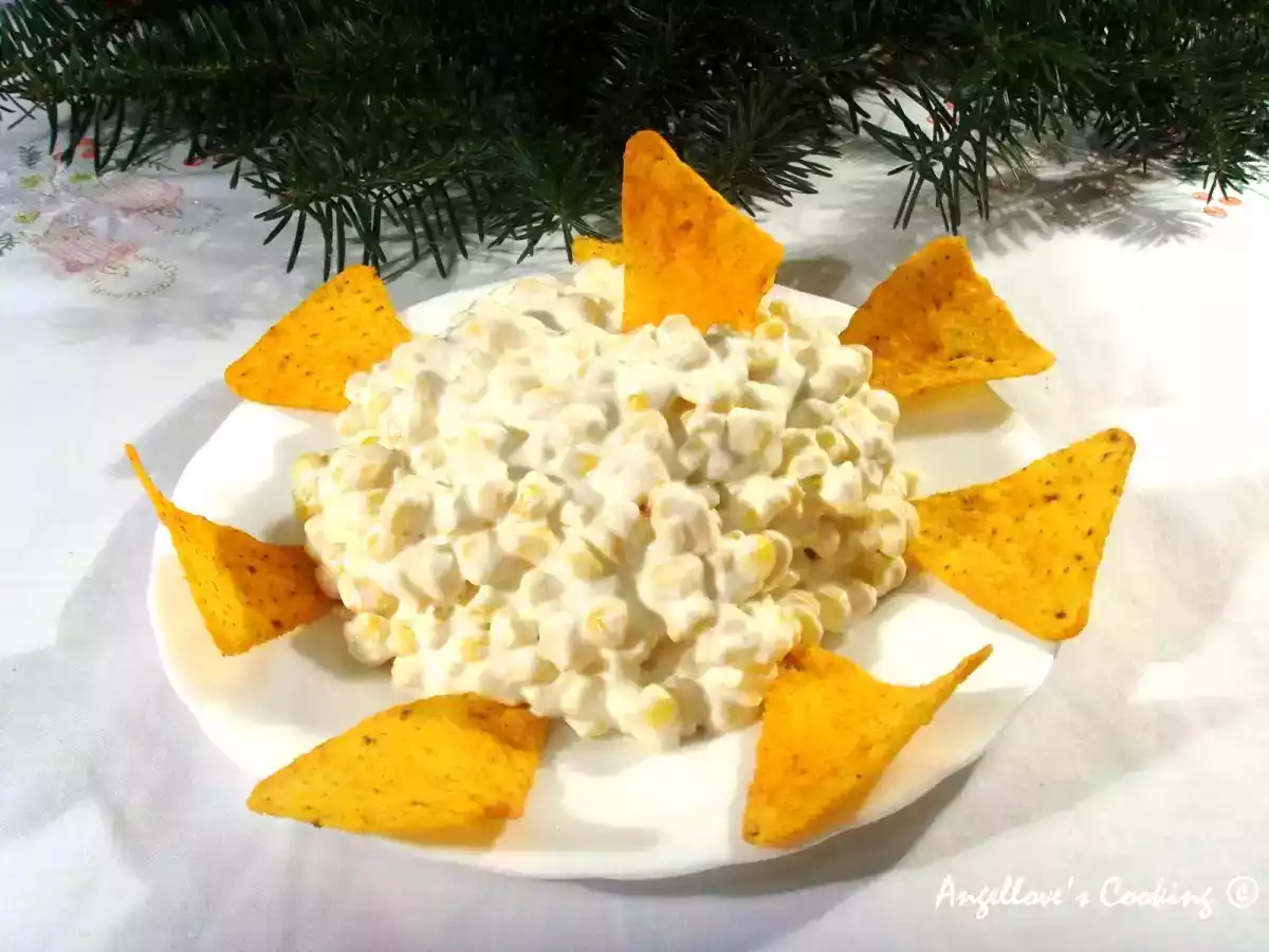 My French Sweet Corn Salad with Sour Cream