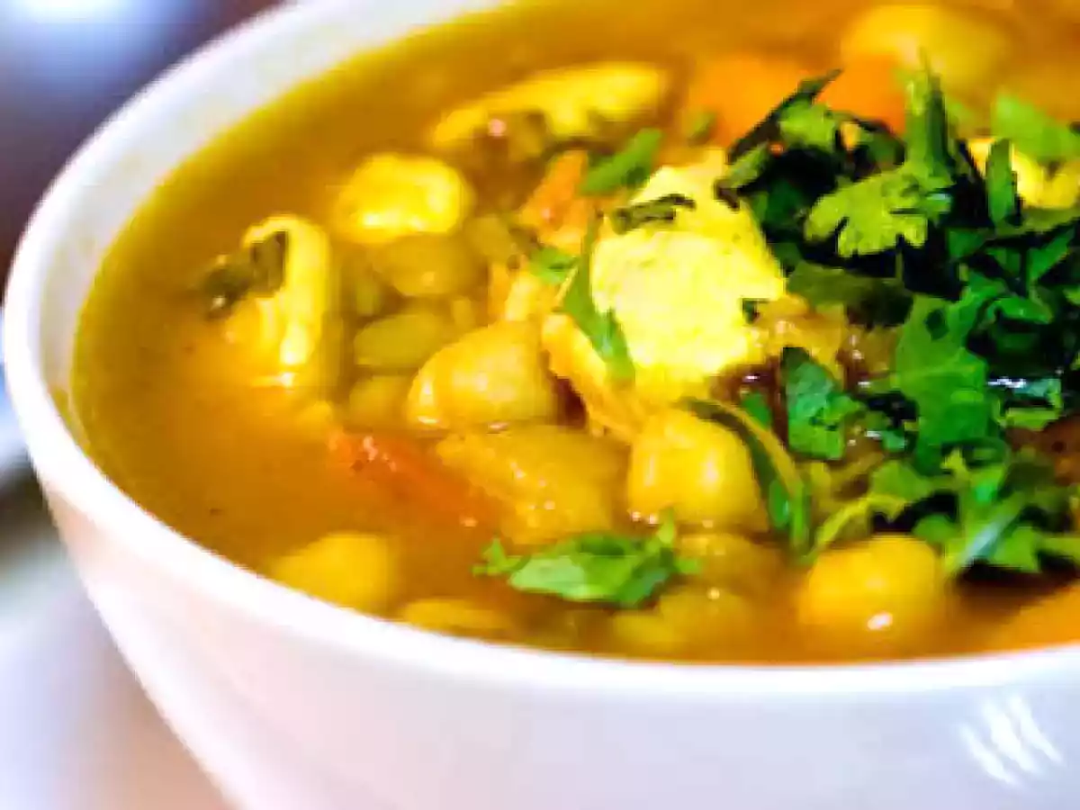 My Take of Moroccan Hariara Soup ....