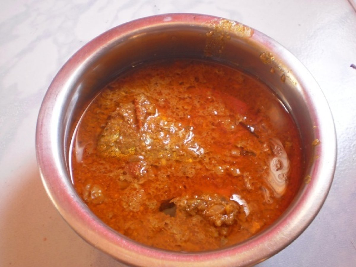 Naethu Vacha Meen Kuzhambu/South Indian fish curry/gravy with coocnut milk