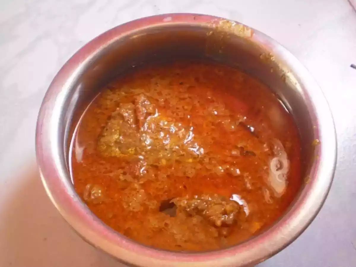 Naethu Vacha Meen Kuzhambu/South Indian fish curry/gravy with coocnut milk
