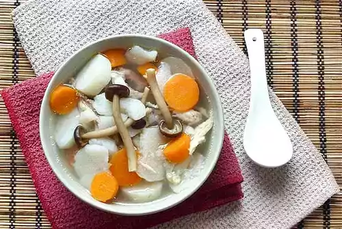 Nagaimo chicken soup recipe