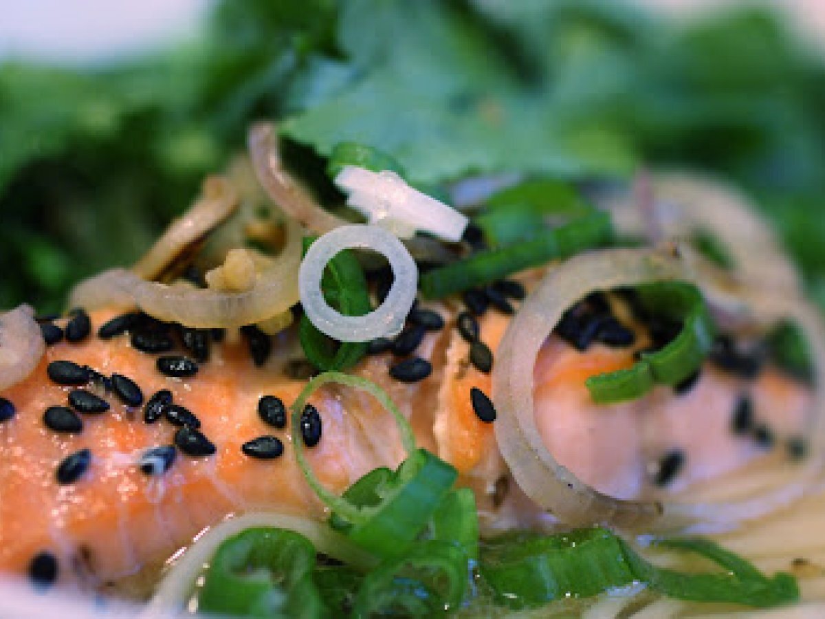 Narita Teriyaki Salmon Soba Soup - photo 5