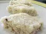 Coconut burfi recipe - nariyal ki barfi