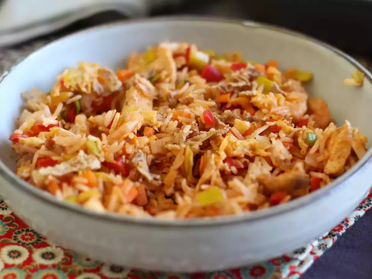 Nasi goreng, the Indonesian rice dish - photo 3