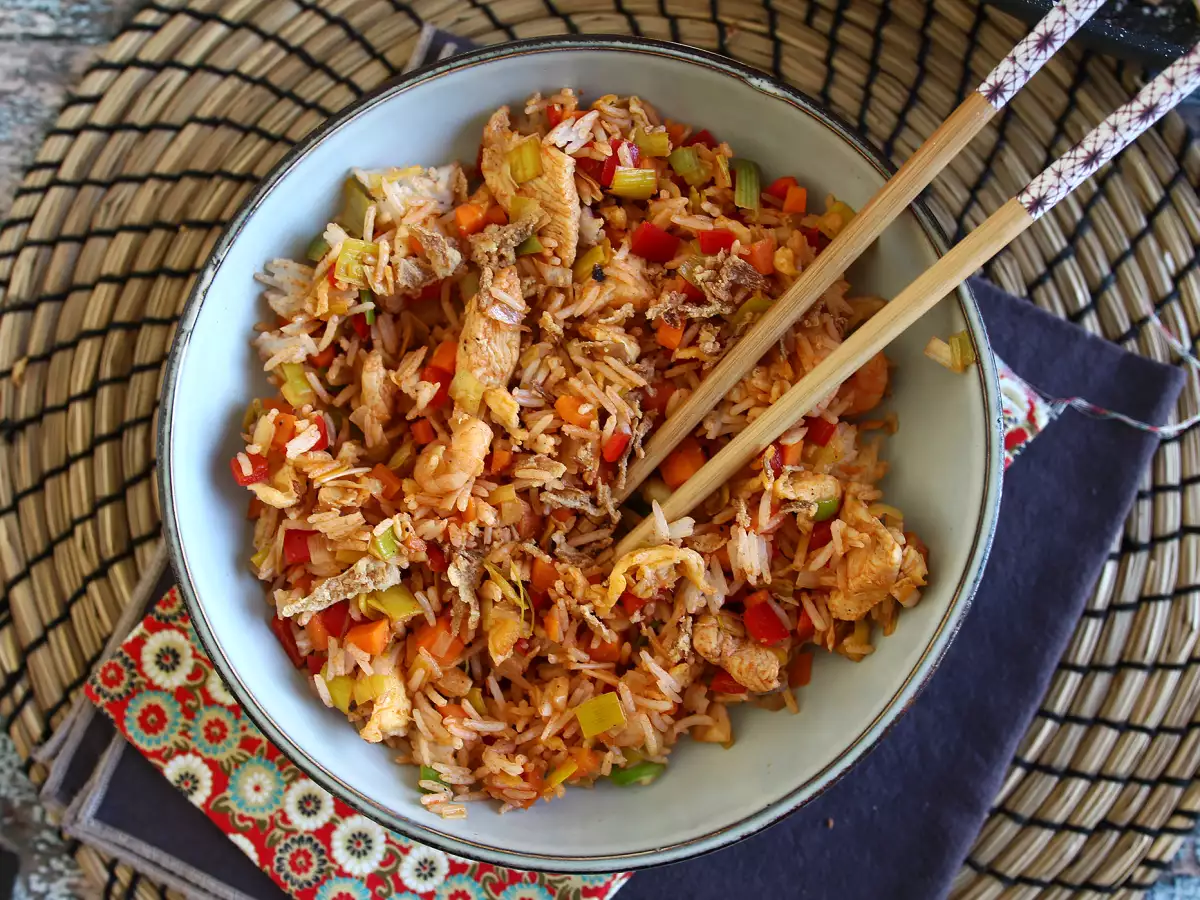 Nasi goreng, the Indonesian rice dish - photo 4