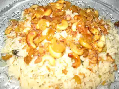 Buttered rice recipe