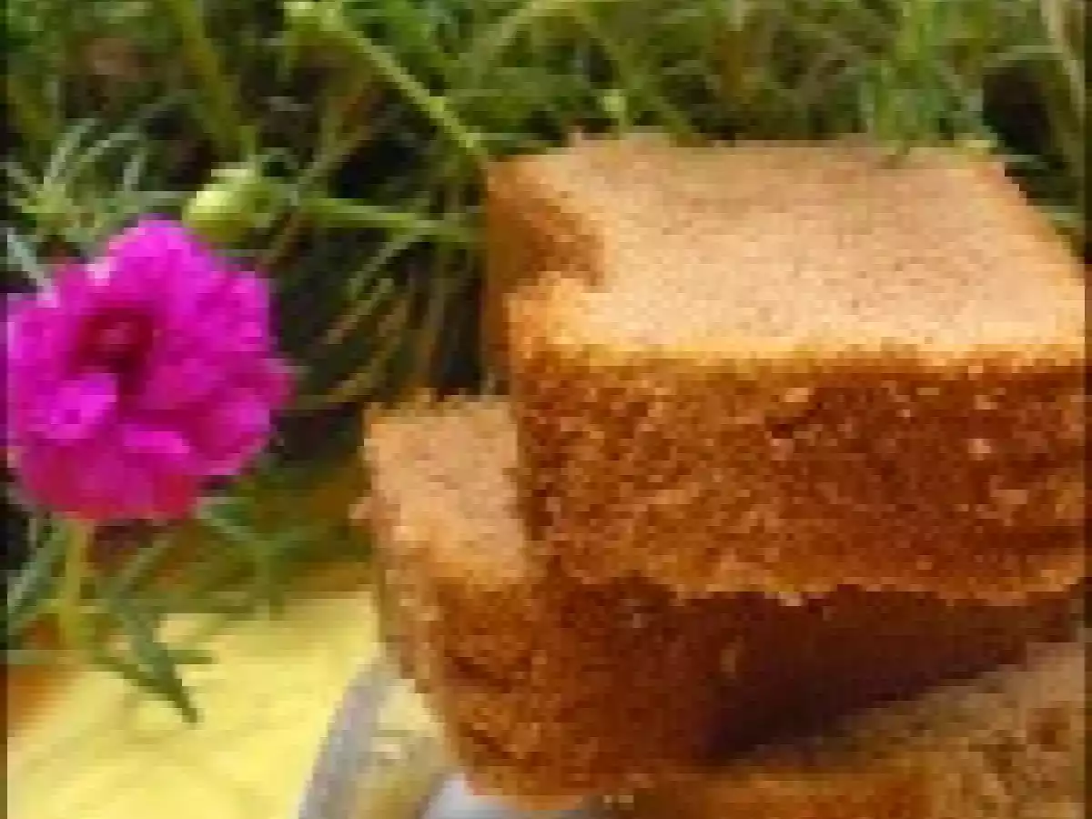 Navel Orange-Honey Eggless Cake - photo 3