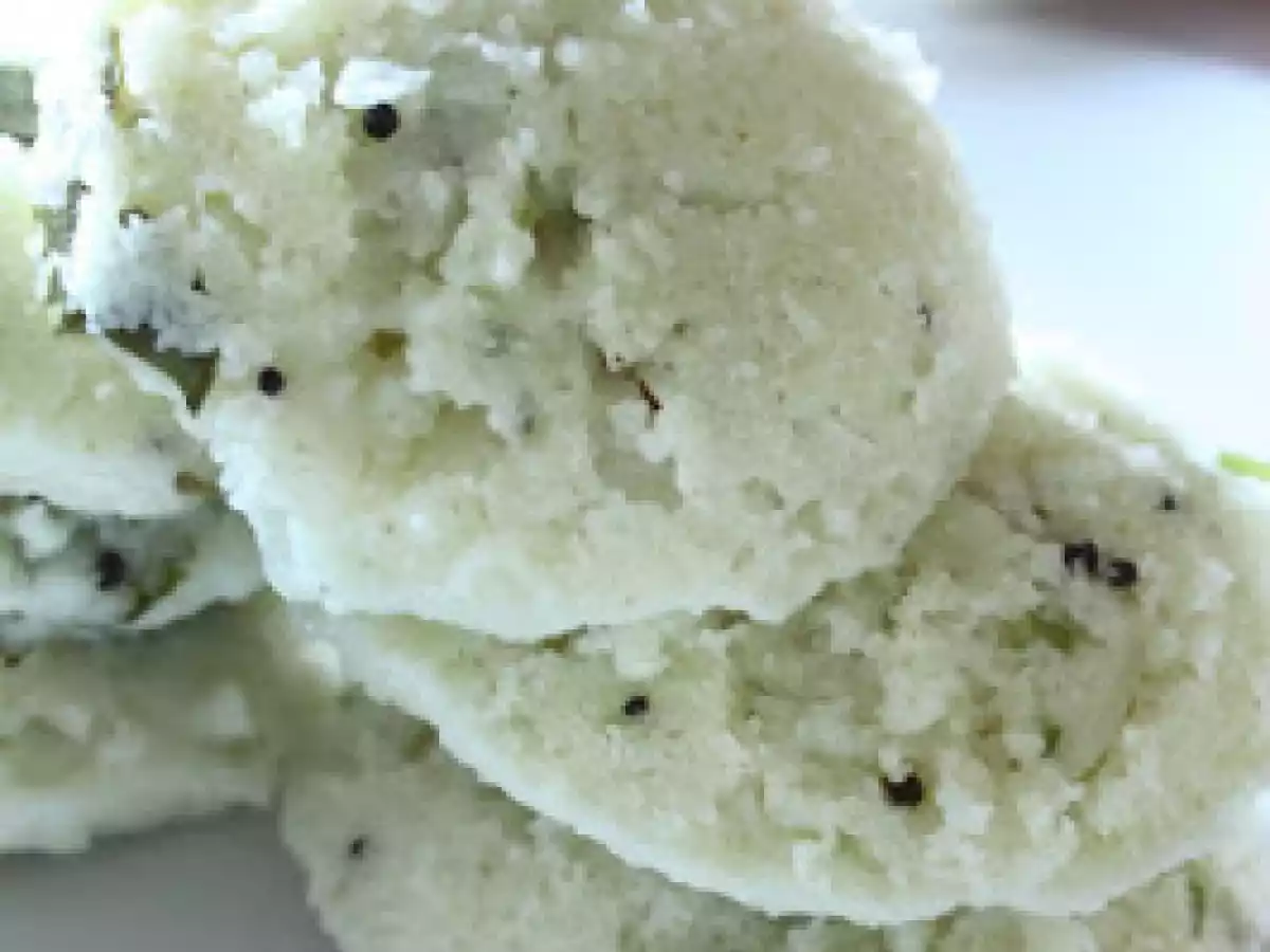 Navil Kosu Idli / German Turnip steam cakes