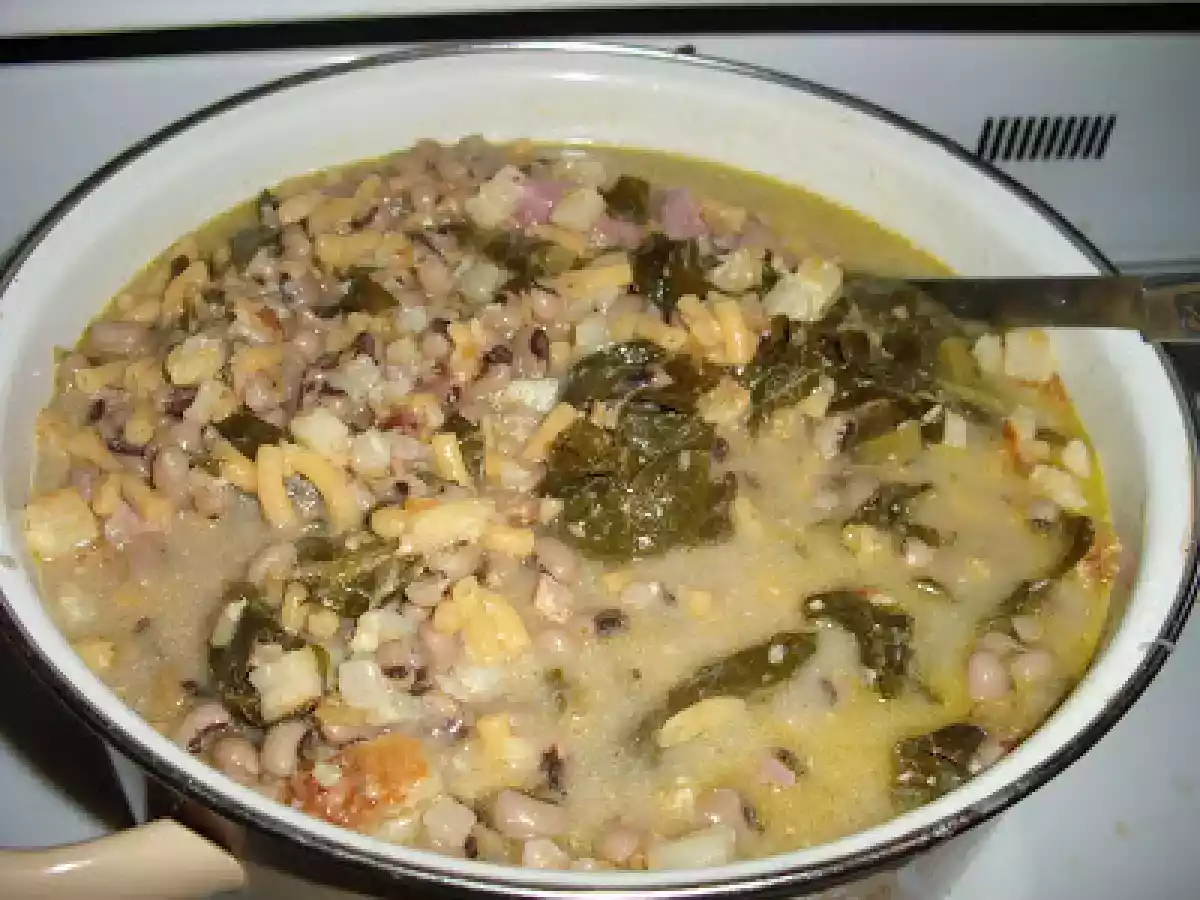 New Year's Leftovers - Crockpot Hoppin' John