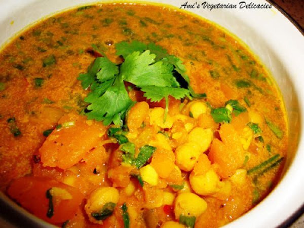 Nigella Lawson's Pumpkin and Chickpeas Soup