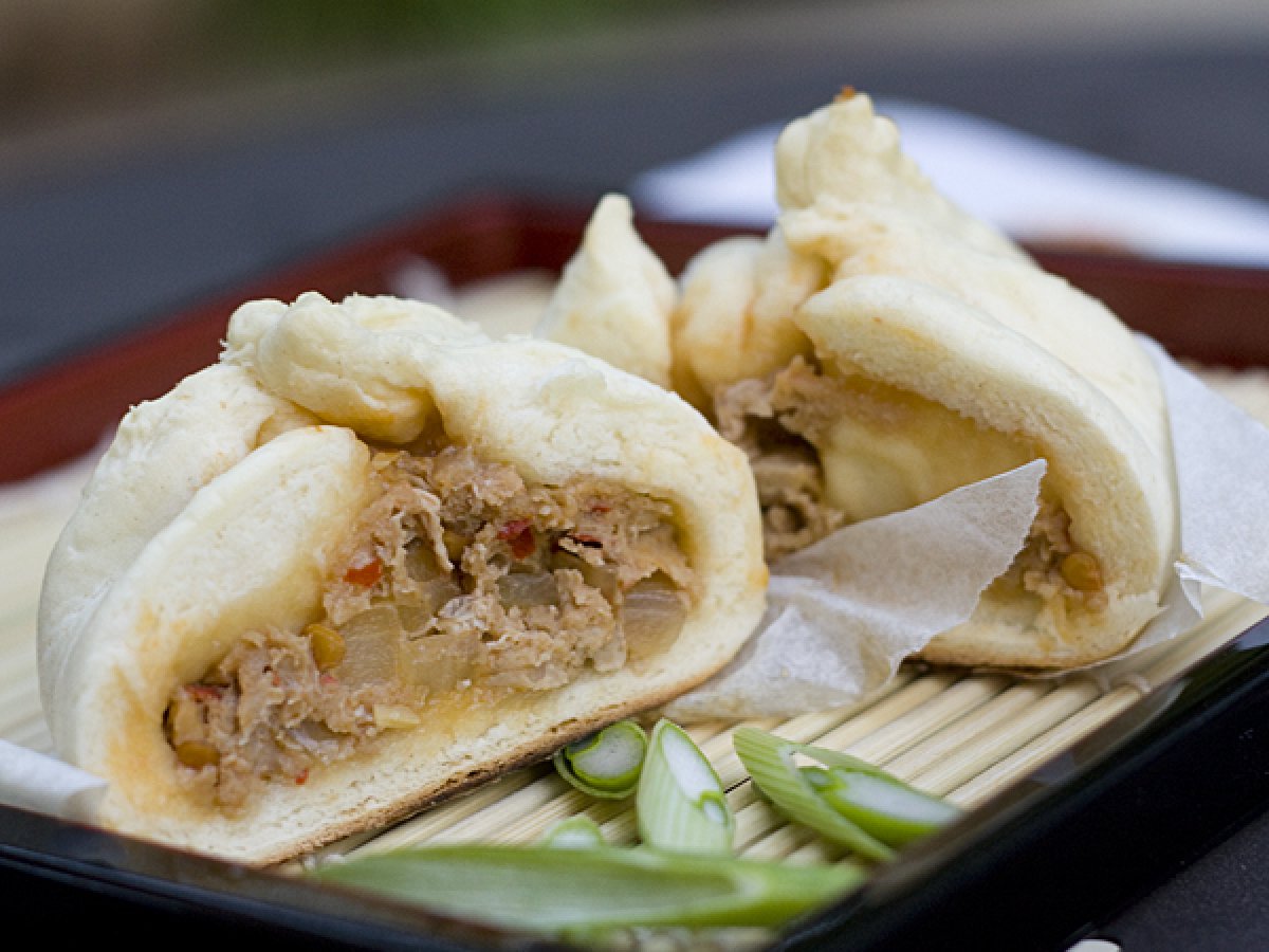 Nikuman Japanese Steamed Pork Buns