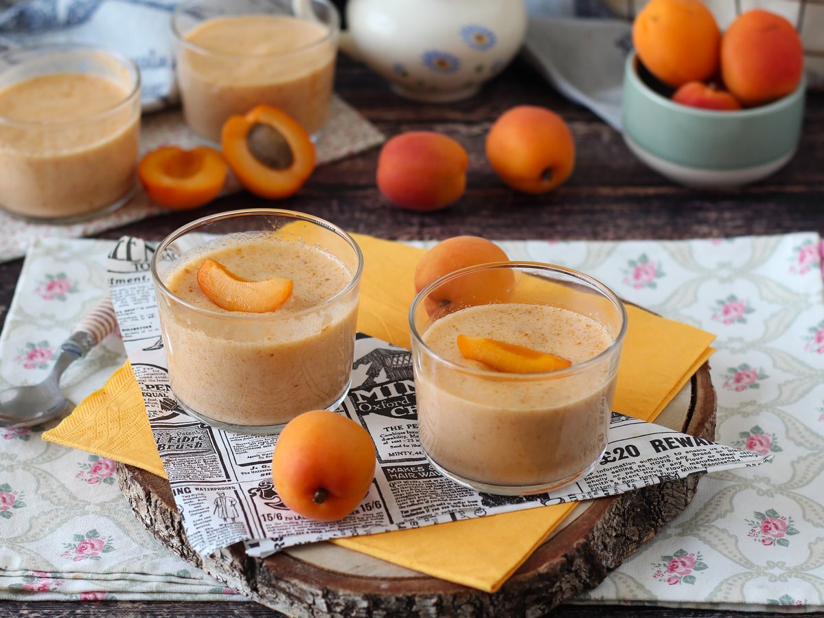 No bake apricot mousse super easy to make, and with few ingredients! - photo 2