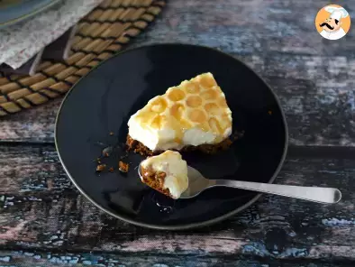 No bake honey cheesecake - with decoration tutorial, photo 4