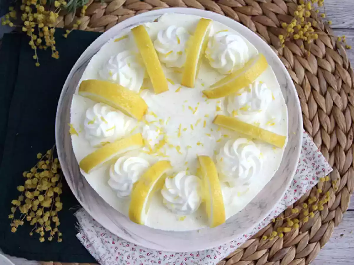 No-bake lemon cheesecake - photo 2