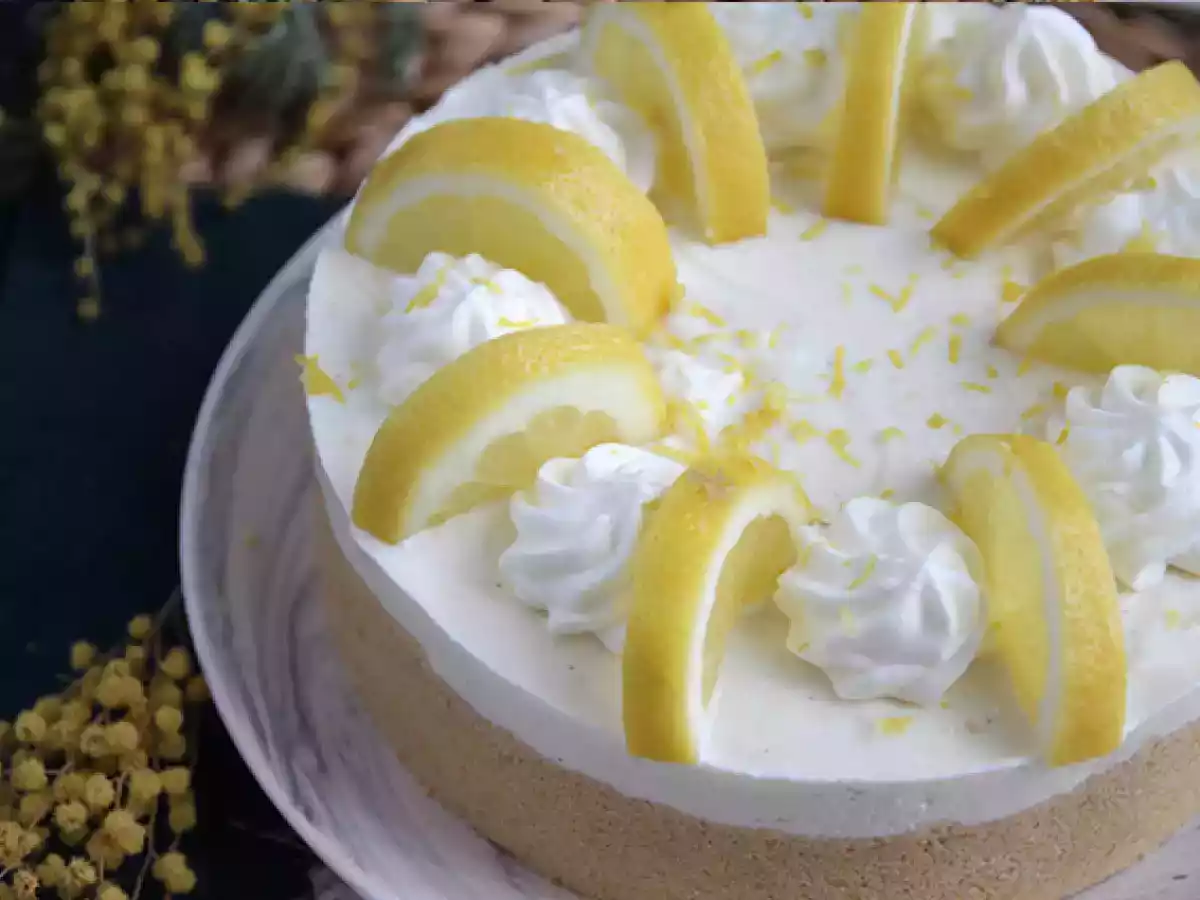 No-bake lemon cheesecake - photo 3