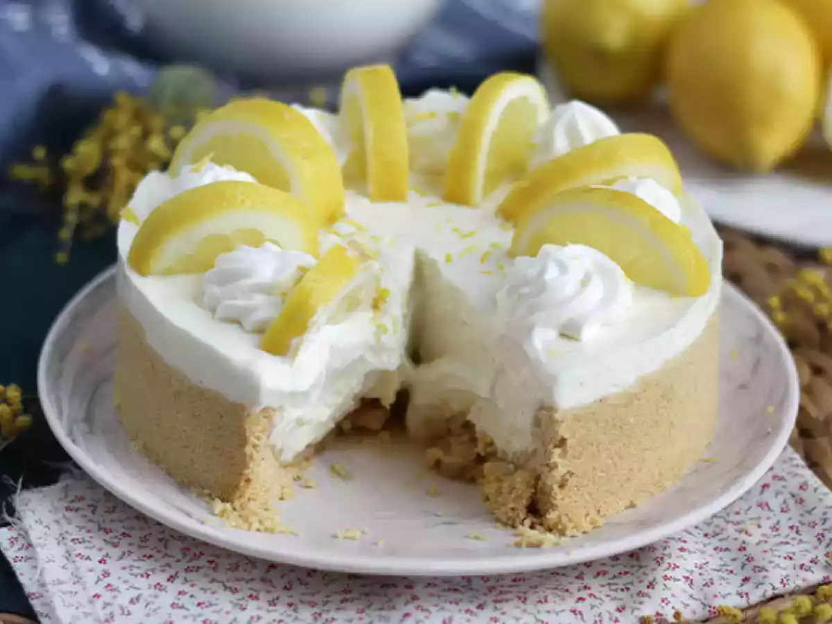 No-bake lemon cheesecake - photo 6