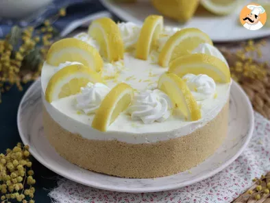 No bake lemon cheesecake