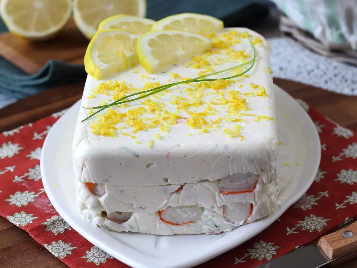 No-bake surimi terrine: an easy cold appetizer perfect for summer - photo 6