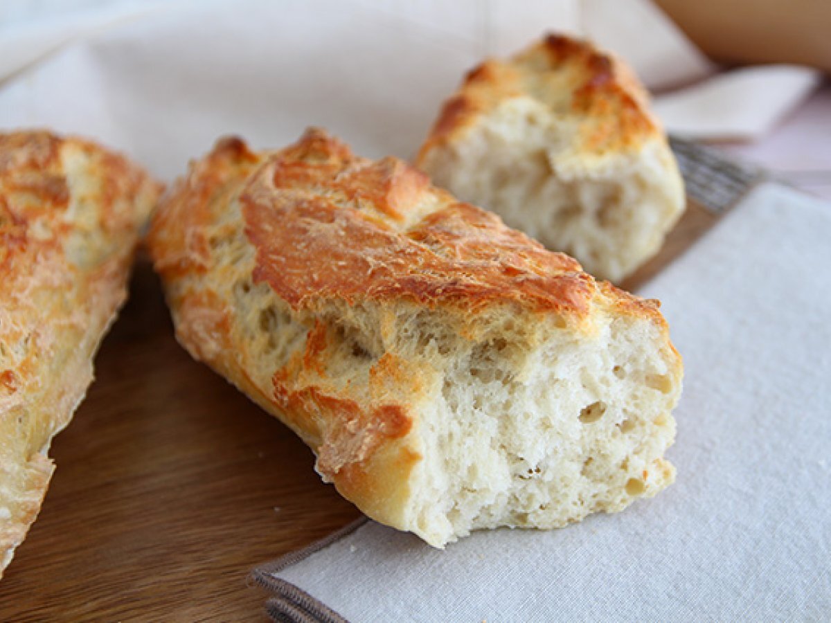 No-knead French baguettes - photo 2