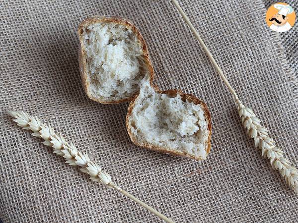 No knead mini breads - crispy and soft result! - photo 2