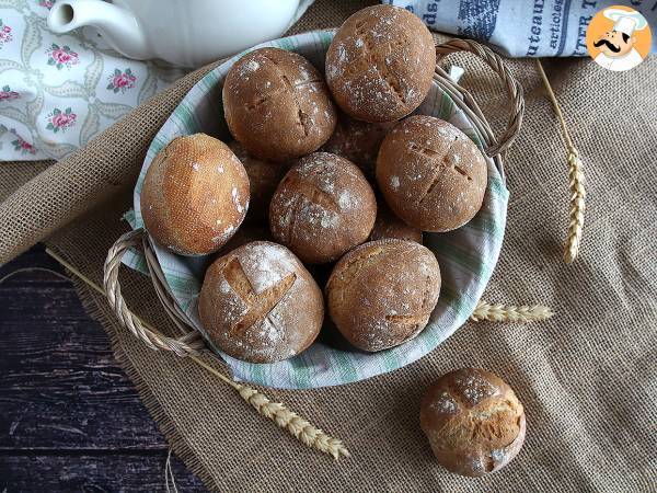 No knead mini breads - crispy and soft result! - photo 5