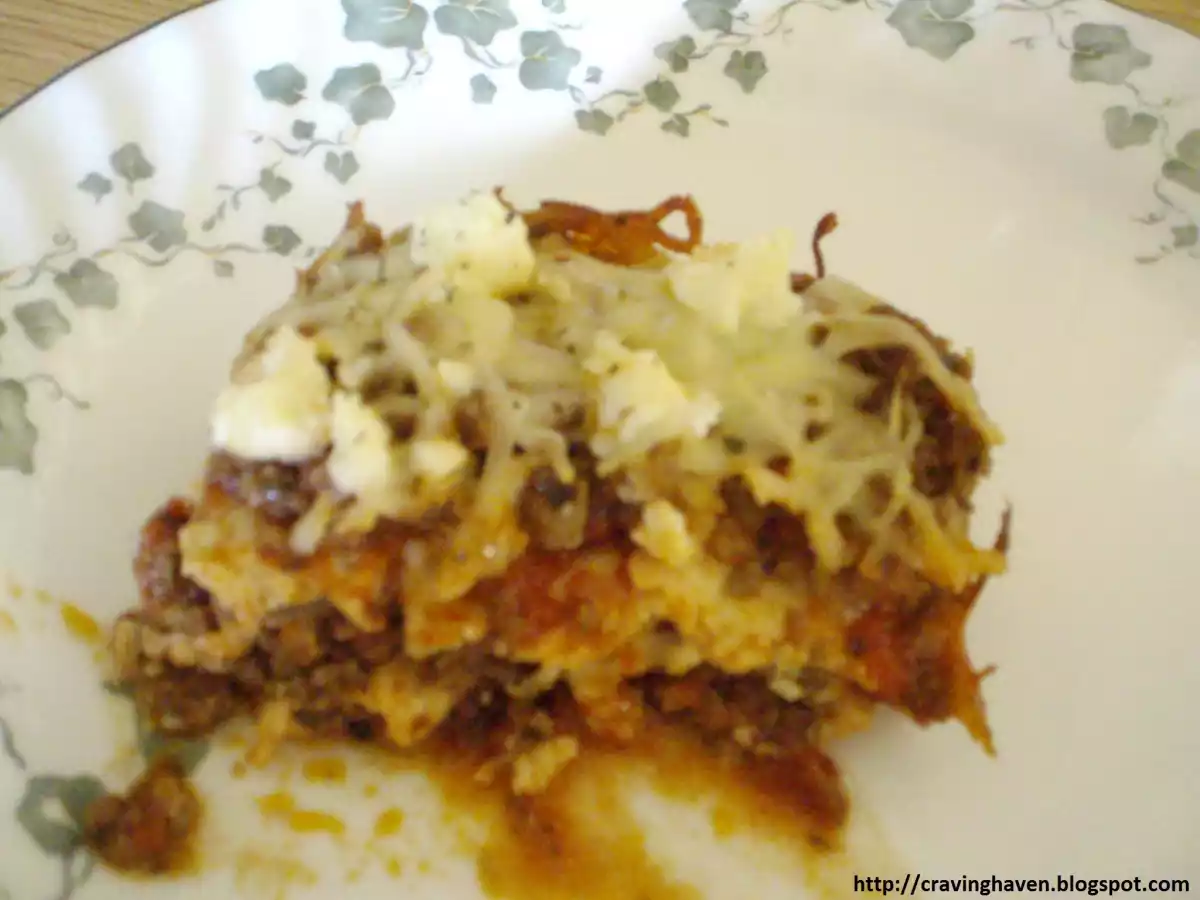 No Pasta Lasagna!