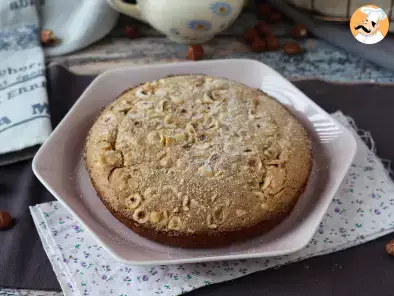 Noisetier, the fondant and crunchy hazelnut cake with 5 ingredients only!, photo 2