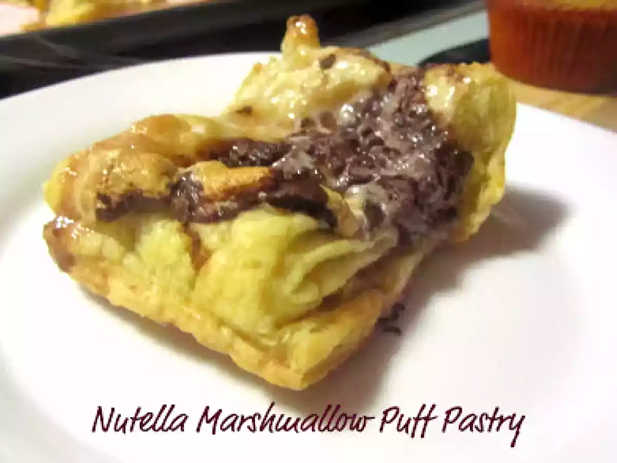 Nutella Marshmallow Puff Pastry