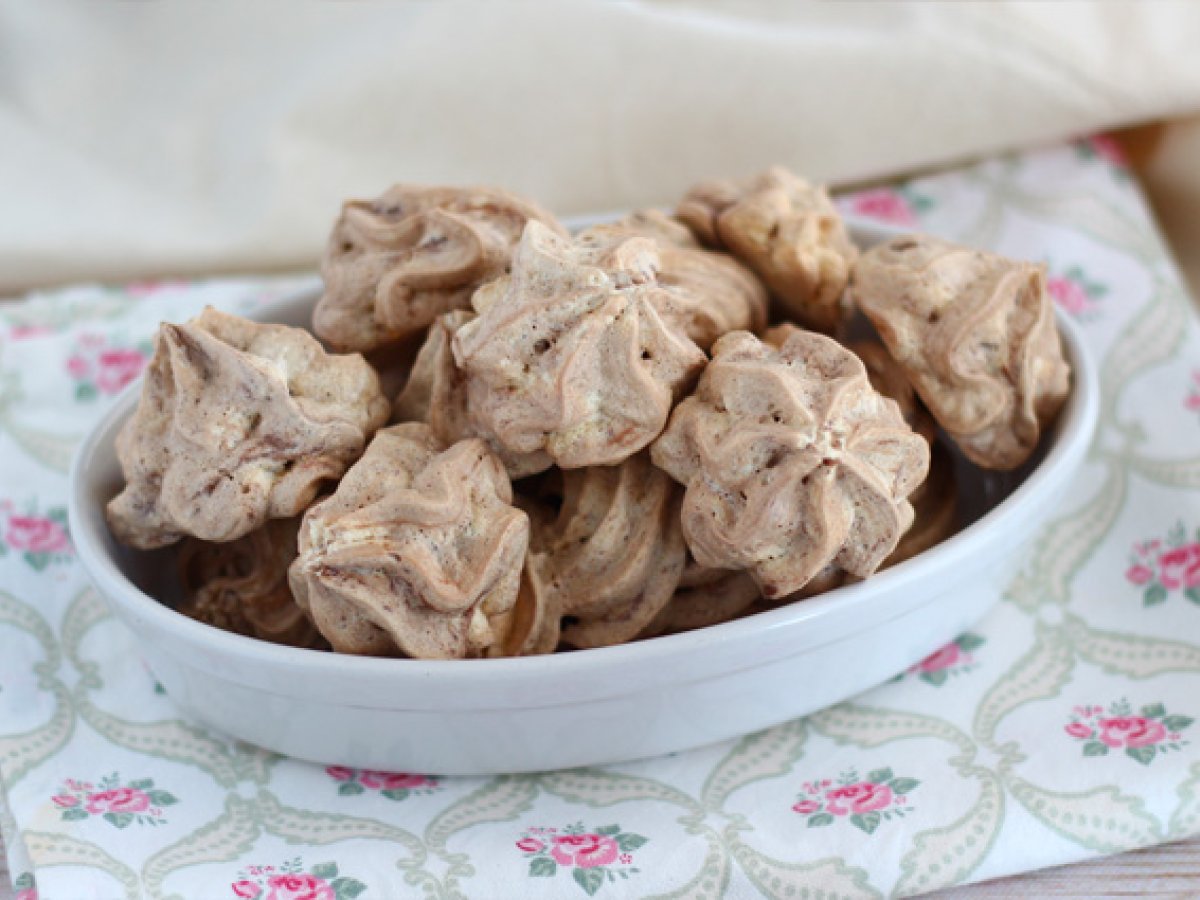 Nutella meringue cookies - photo 2