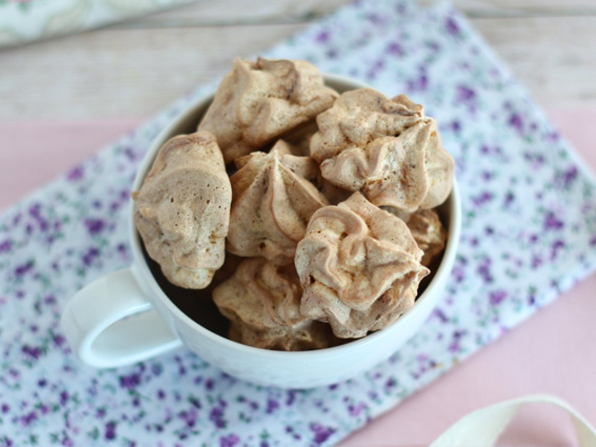 Nutella meringue cookies - photo 3