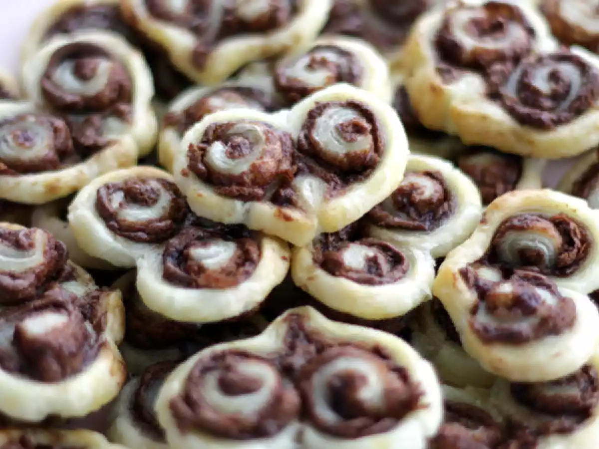 Nutella puffed hearts - valentine's day - video recipe ! - photo 3