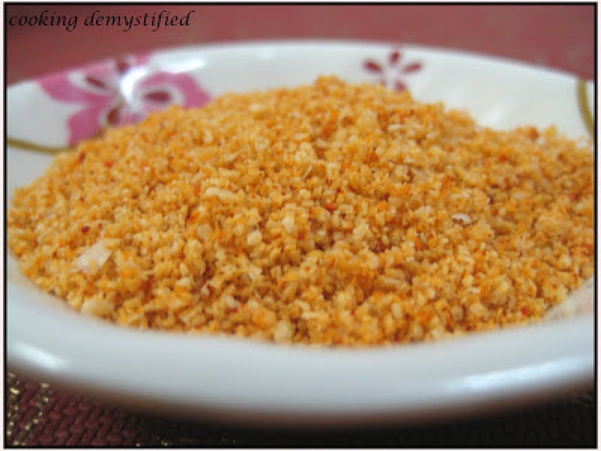 Nuvvula podi - Roasted Sesame and Chilli powder