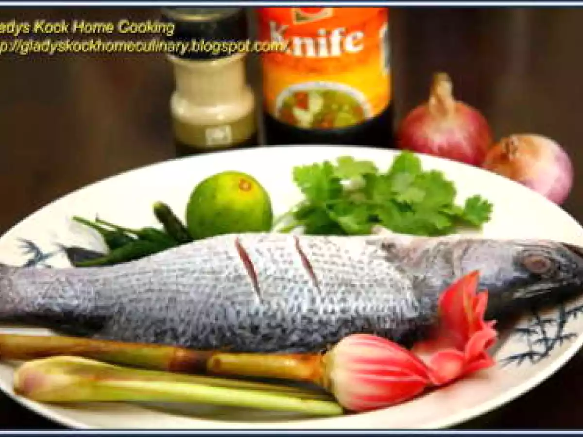 Nyonya Style Steamed Fish - photo 2