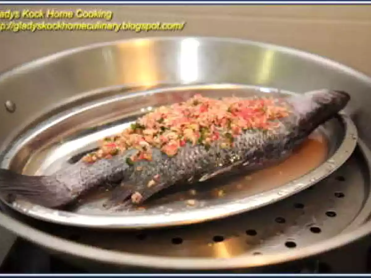 Nyonya Style Steamed Fish - photo 3
