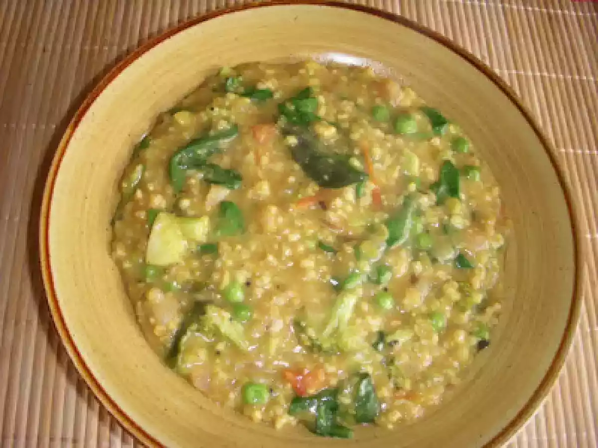 OATS SAMBAR SADAM/LENTIL AND OATS MEDLEY