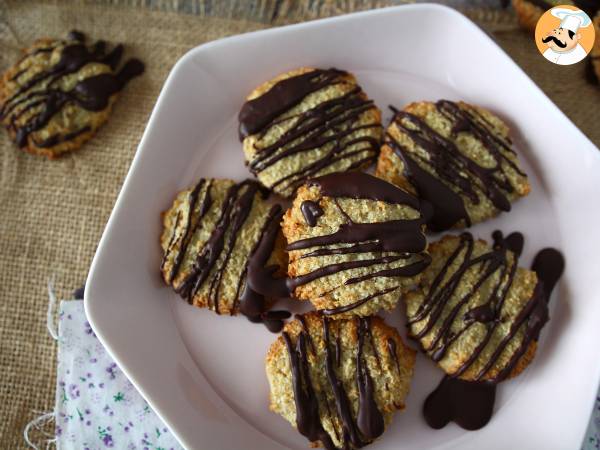 Okara oat cookies with chocolate - photo 2