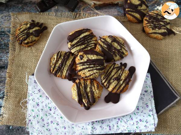 Okara oat cookies with chocolate - photo 4