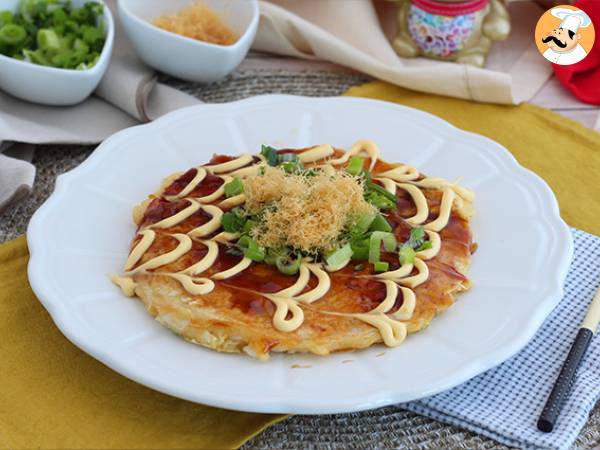 Okonomiyaki - japanese savory pancake