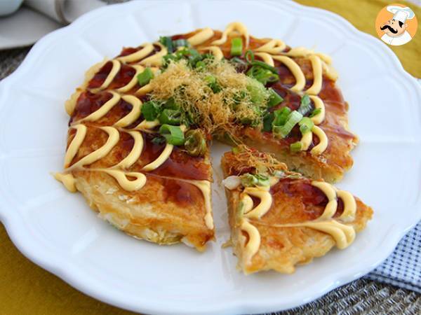 Okonomiyaki - japanese savory pancake - photo 4