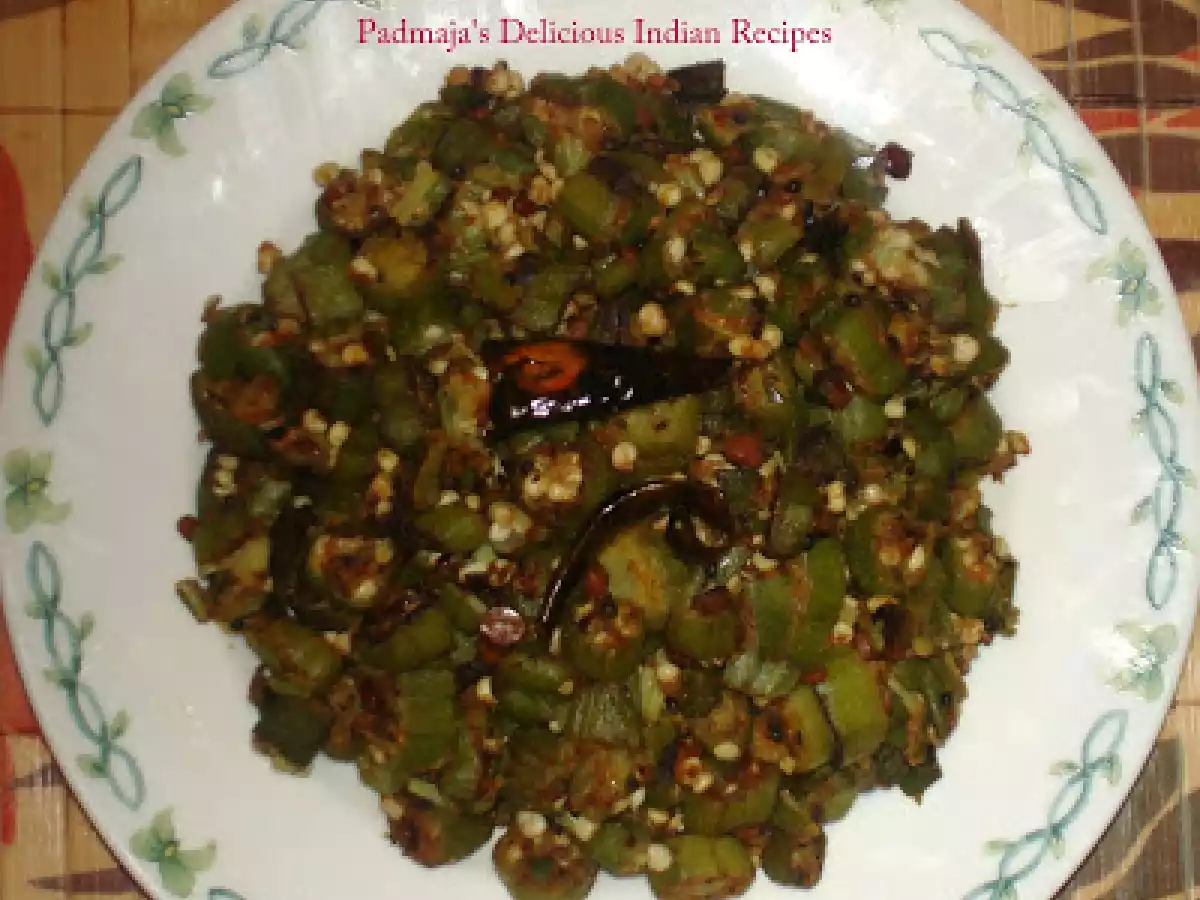 Okra/Lady Finger/Bendakaya/Bhindi Curry