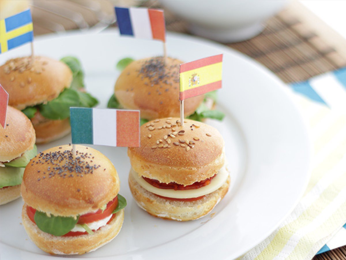 Olympics Sliders - Video recipe !