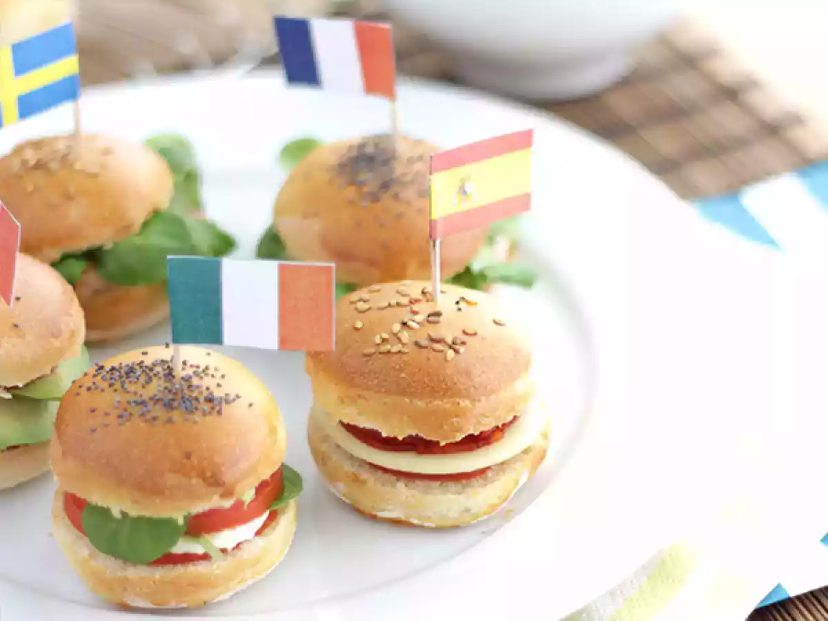 Olympics sliders - video recipe !