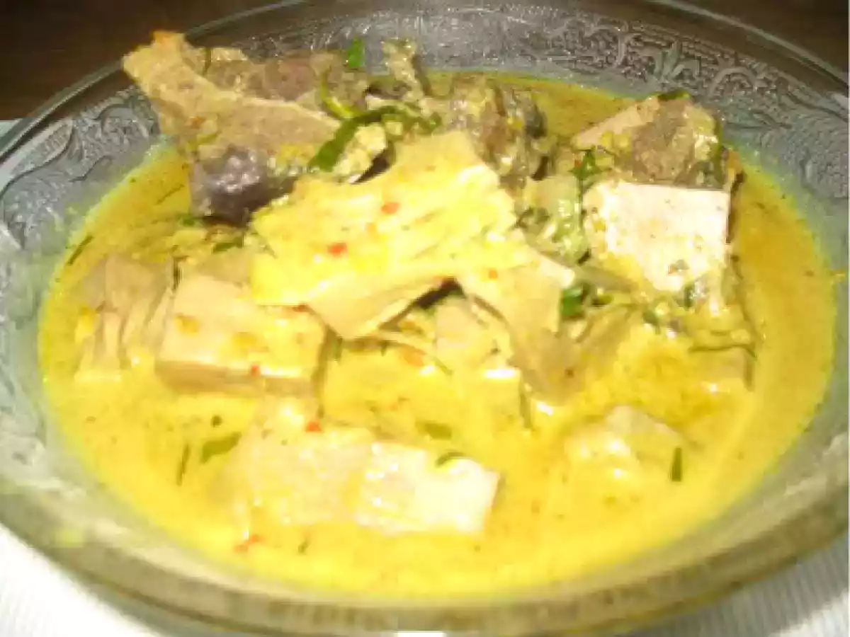 OPOR NANGKA MUDA (JACKFRUIT IN HOT & SPICY COCONUT GRAVY)