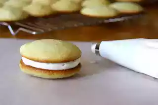 Orange almond cream whoopie pie recipe