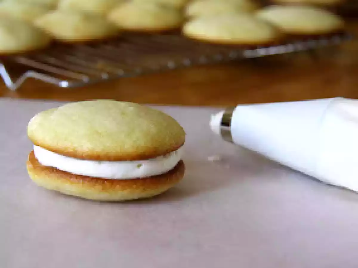 Orange Almond Cream Whoopie Pies