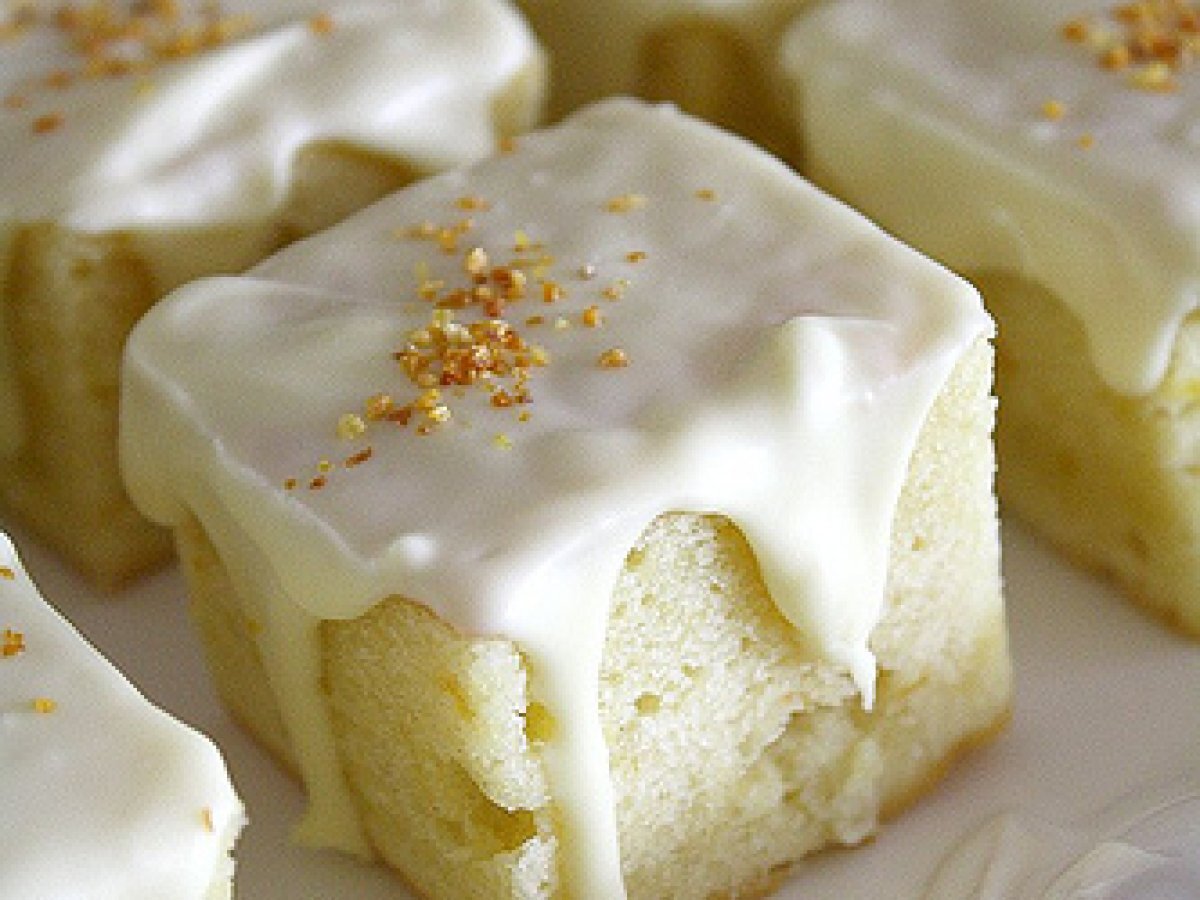 Orange and White Chocolate Petit Fours: The Recipe to My Inevitable Deterioration