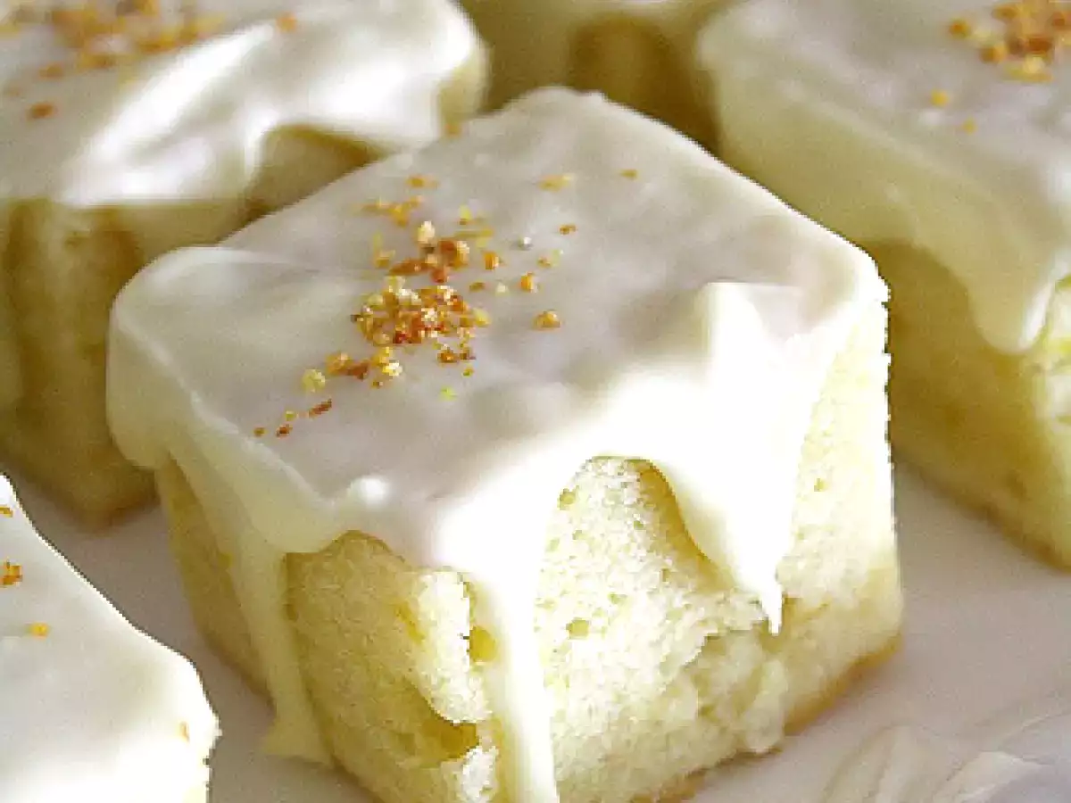 Orange and White Chocolate Petit Fours: The Recipe to My Inevitable Deterioration