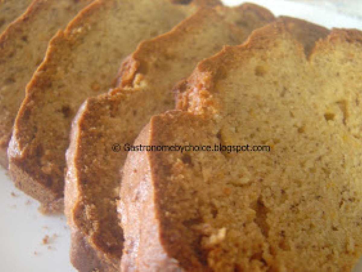 Orange Banana Bread Recipe Petitchef